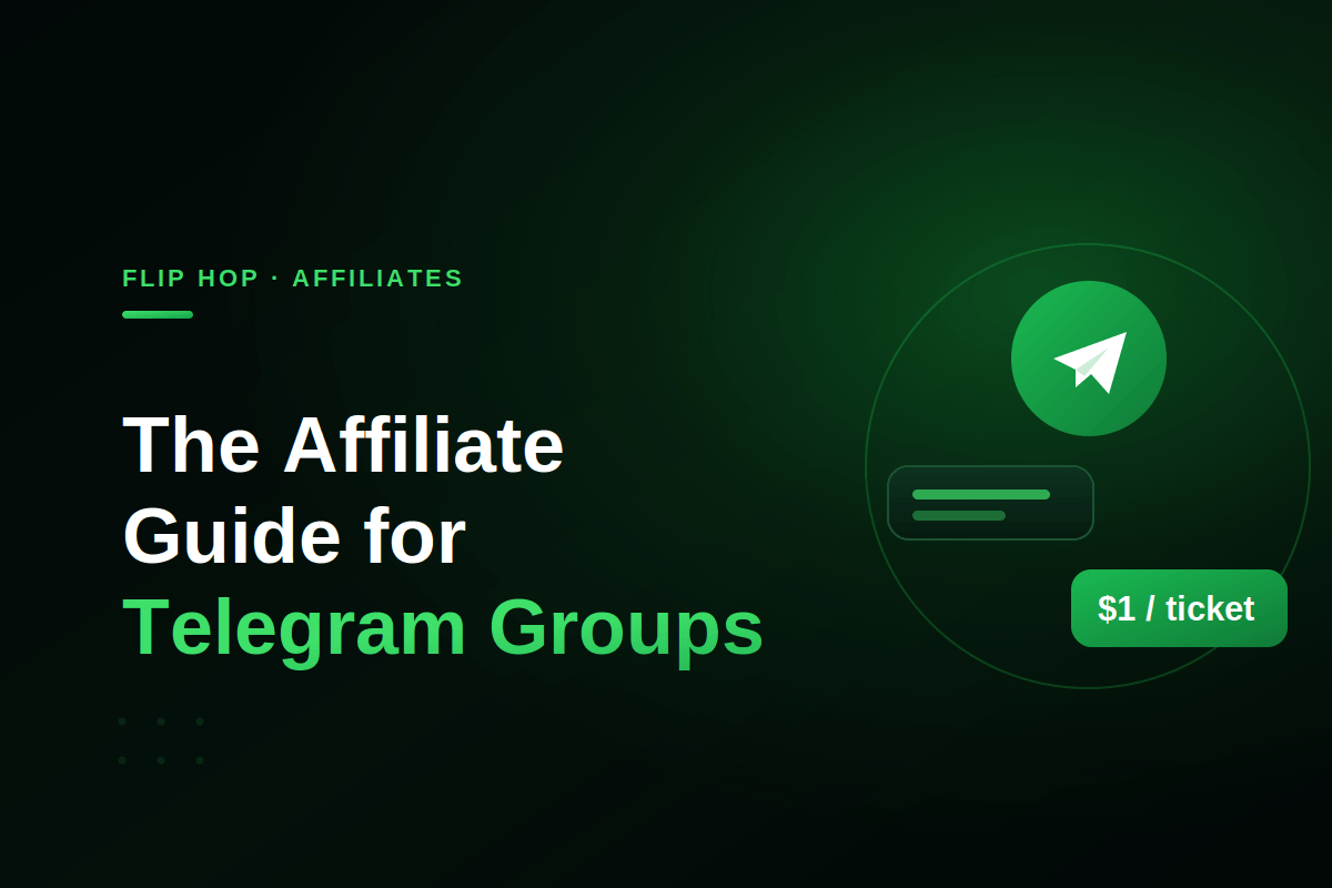 The Flip Hop Affiliate Guide for Telegram Groups